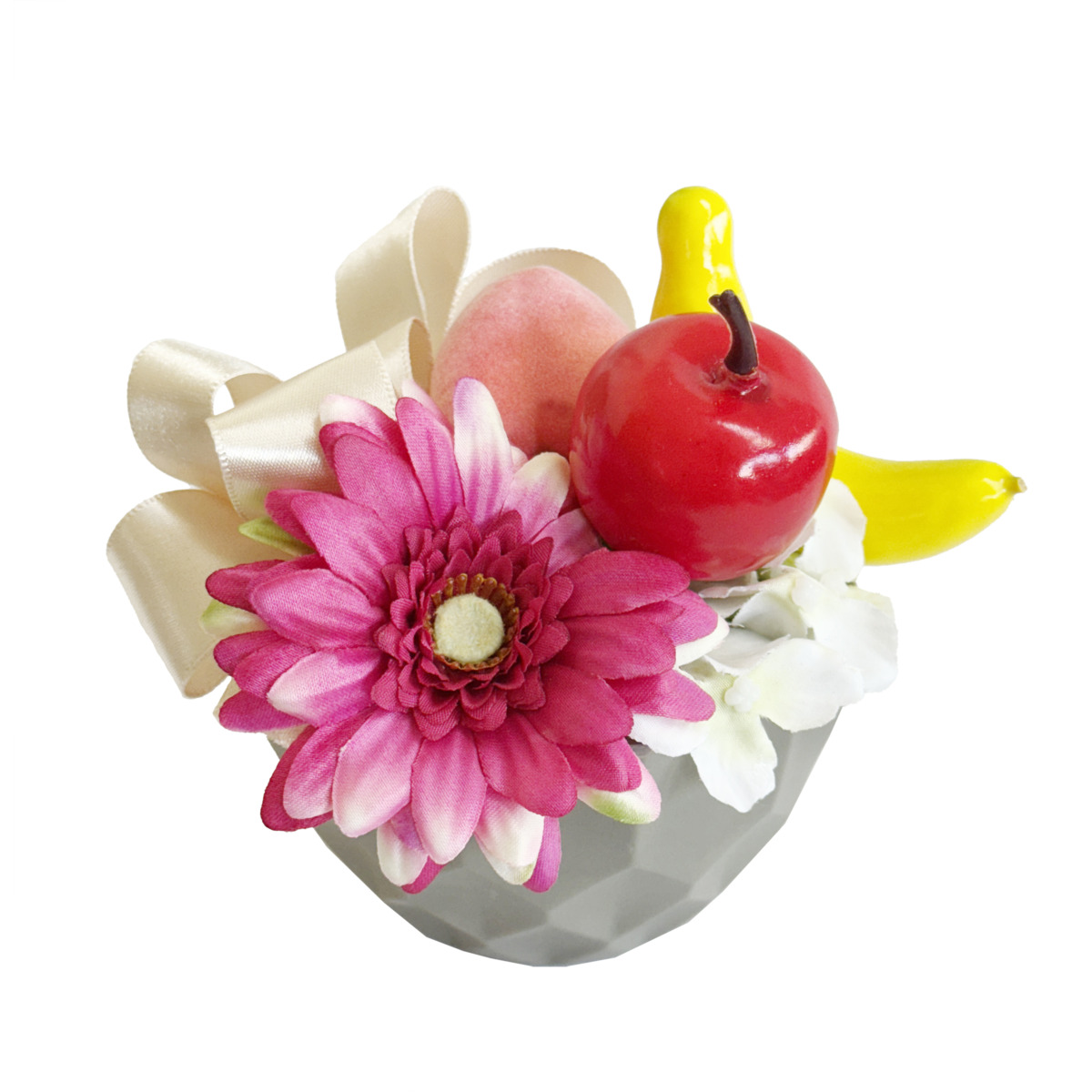 フルーツと花盛り　花乃果　ピンク
