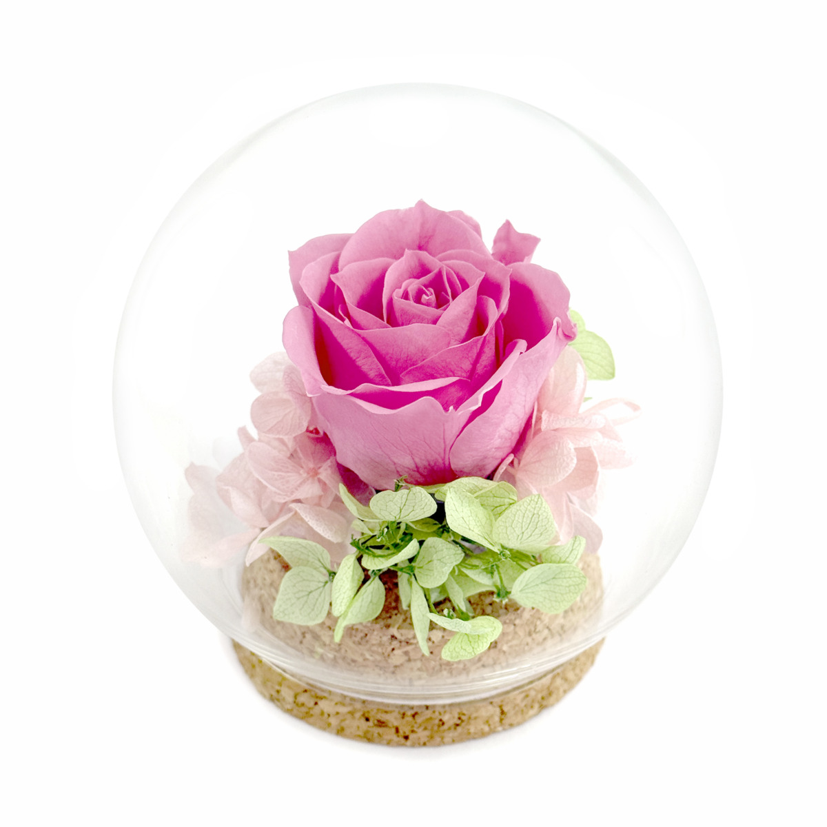 ギフトコルクドーム　ピンク