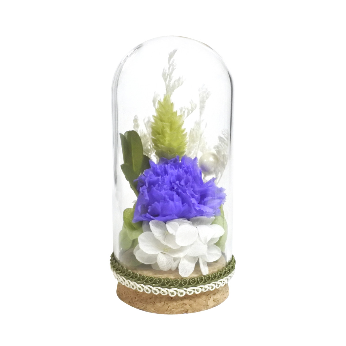 ボトルフラワー　鈴　パープル