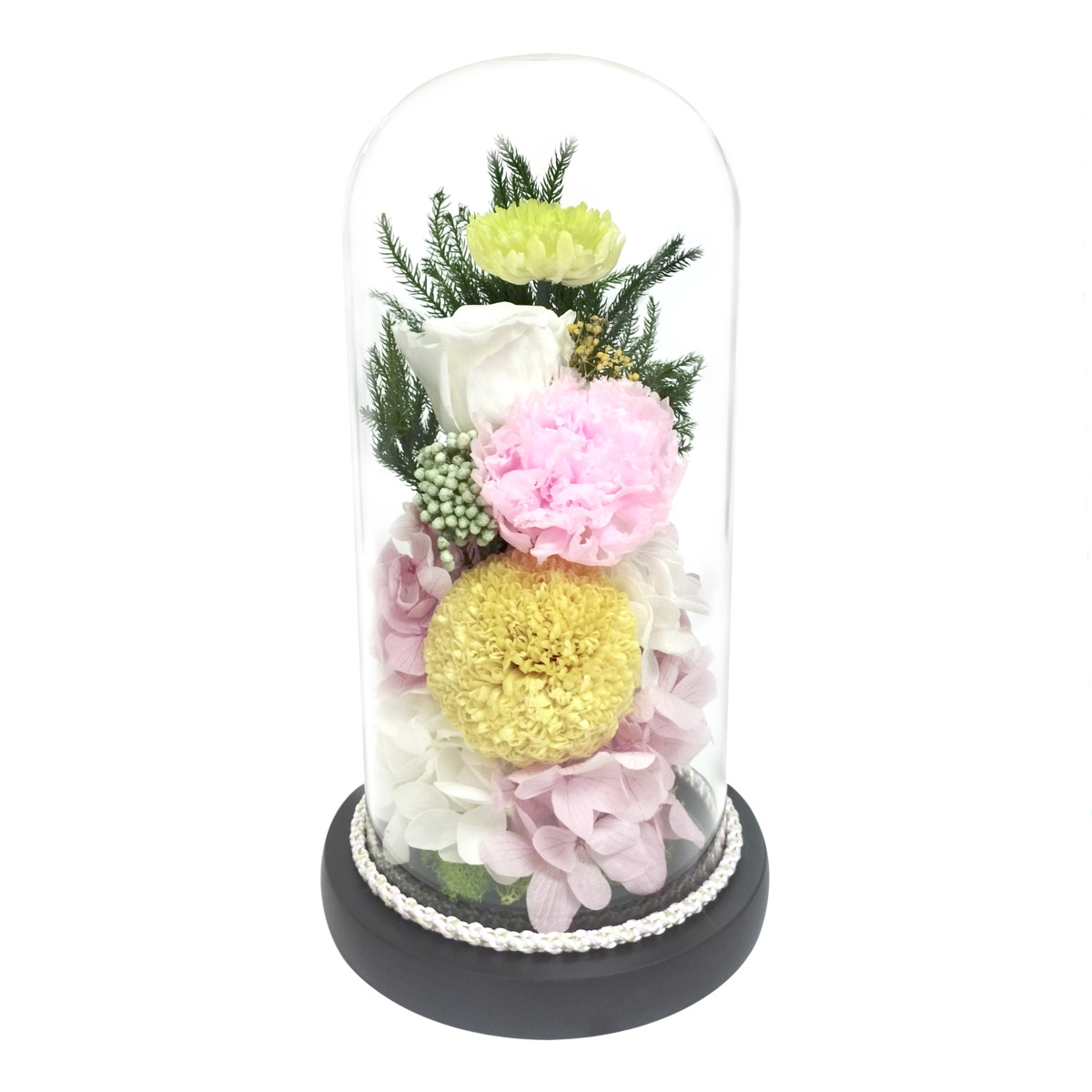 ガラスドームアレンジメント　澪