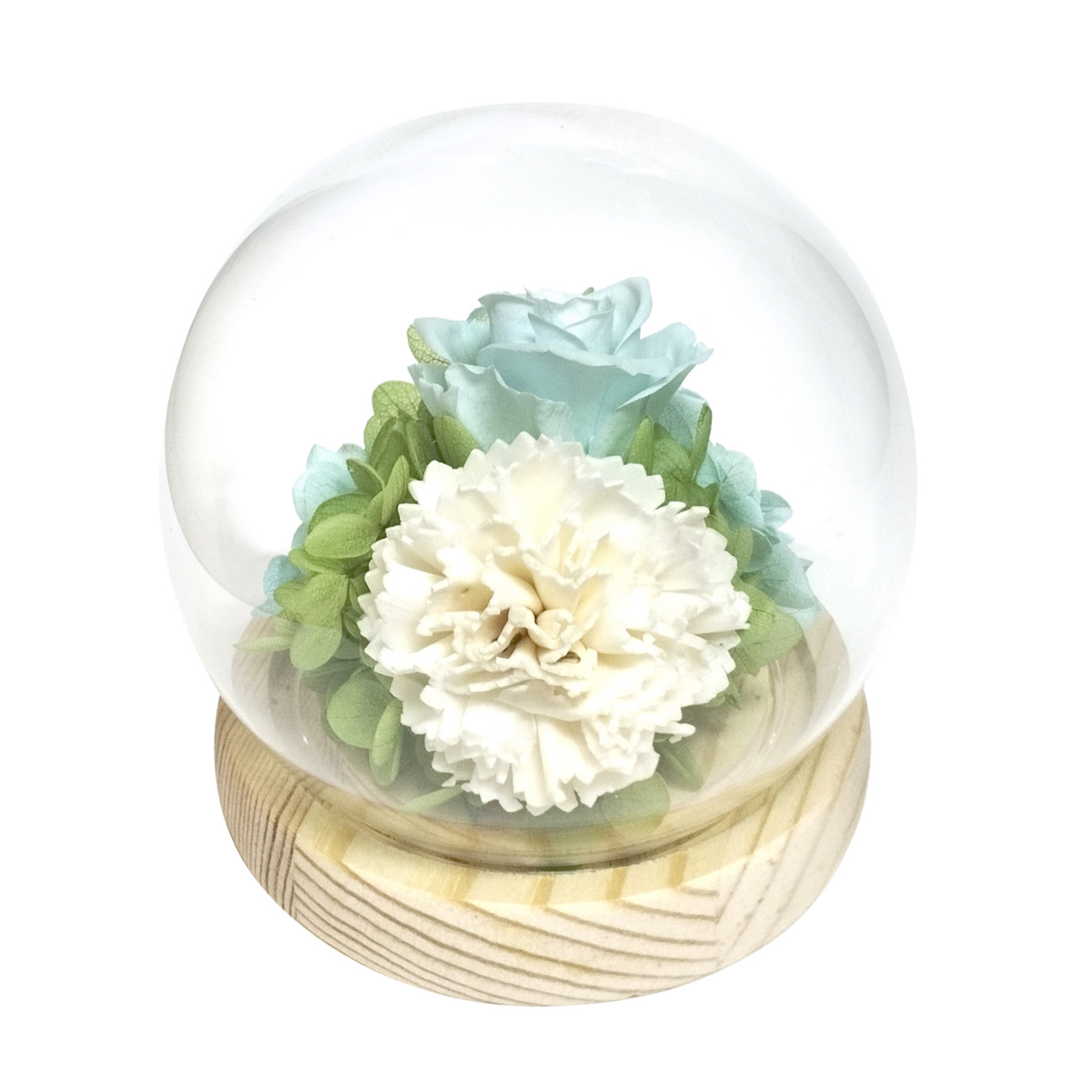 スフィアドームアレンジメント　萌ブルー