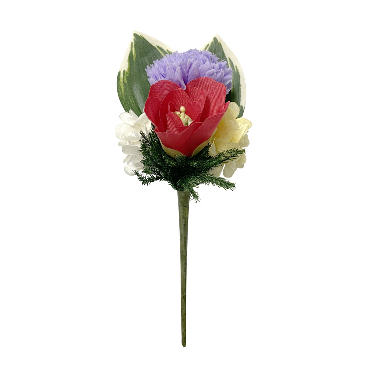 ミニ仏花　花ごころ　ツバキ