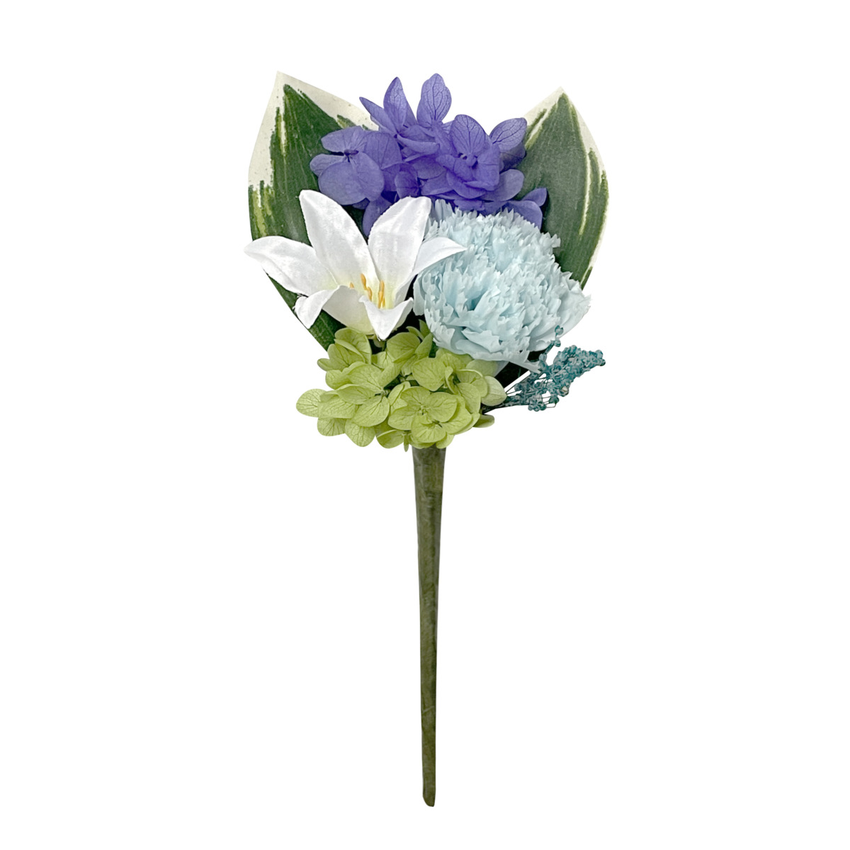 ミニ仏花　花ごころ　ユリ