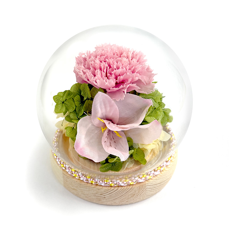 お供えスフィアドーム　アルストロメリア