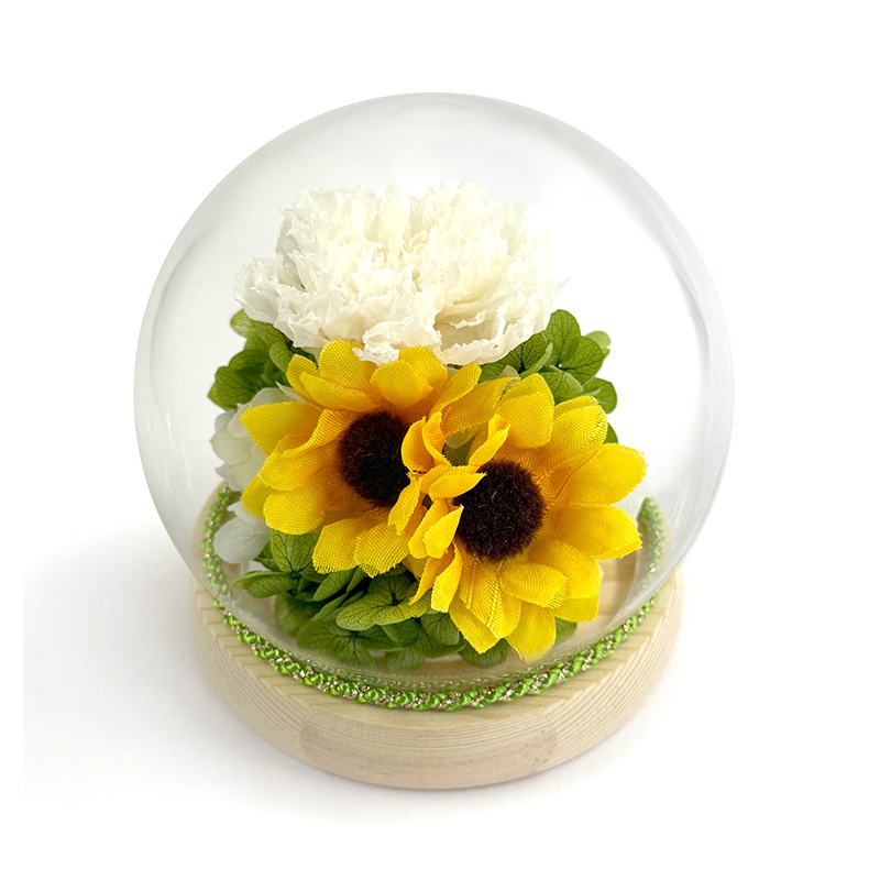 お供えスフィアドーム　ヒマワリ