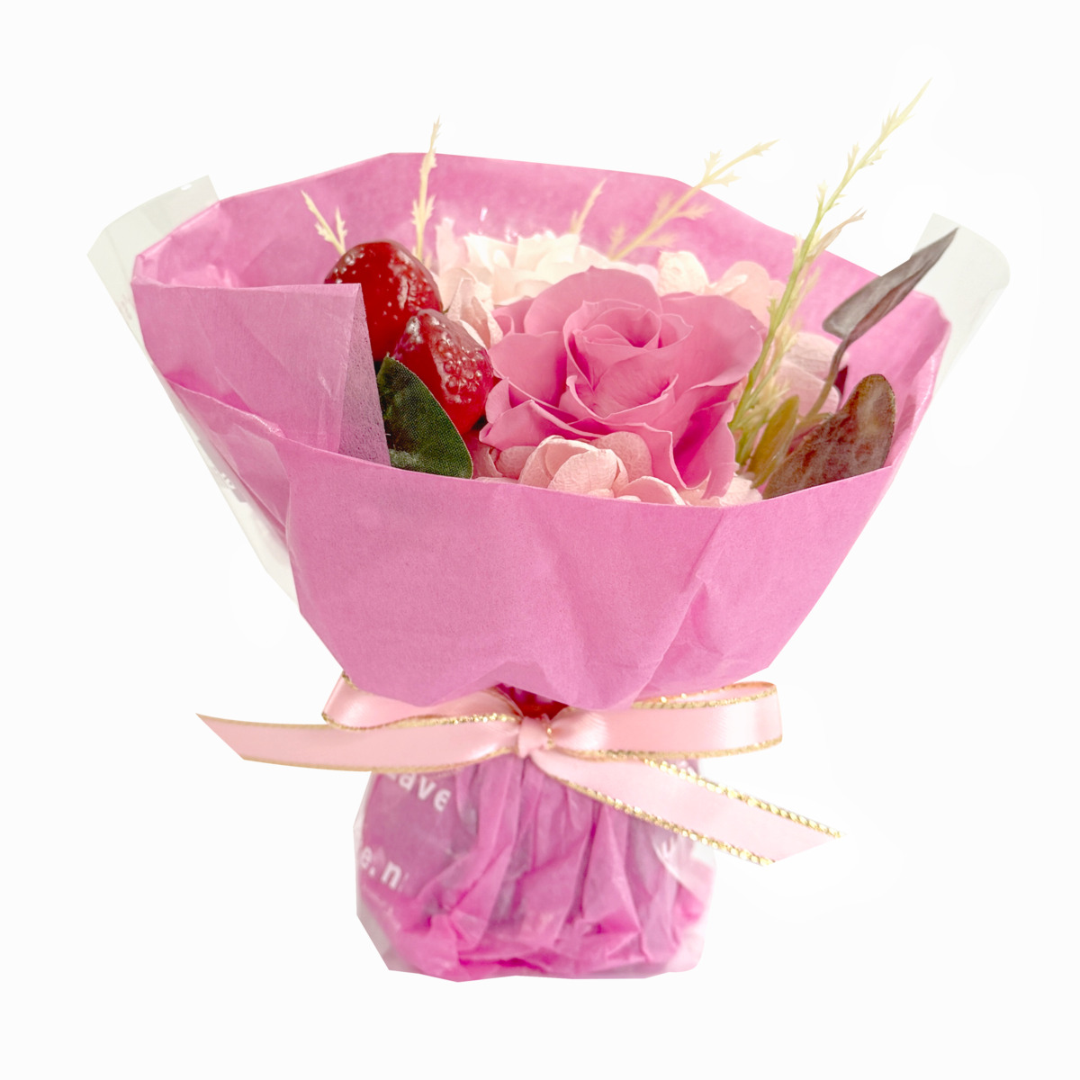 フラワーブーケ　アラカルト　ピンク　B38720