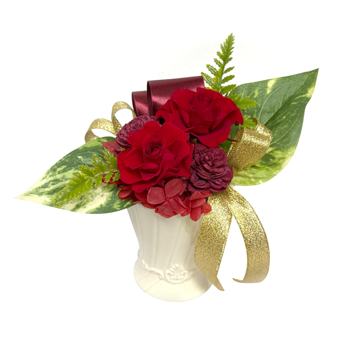 ギフトアレンジメント　プラージュ　レッド
