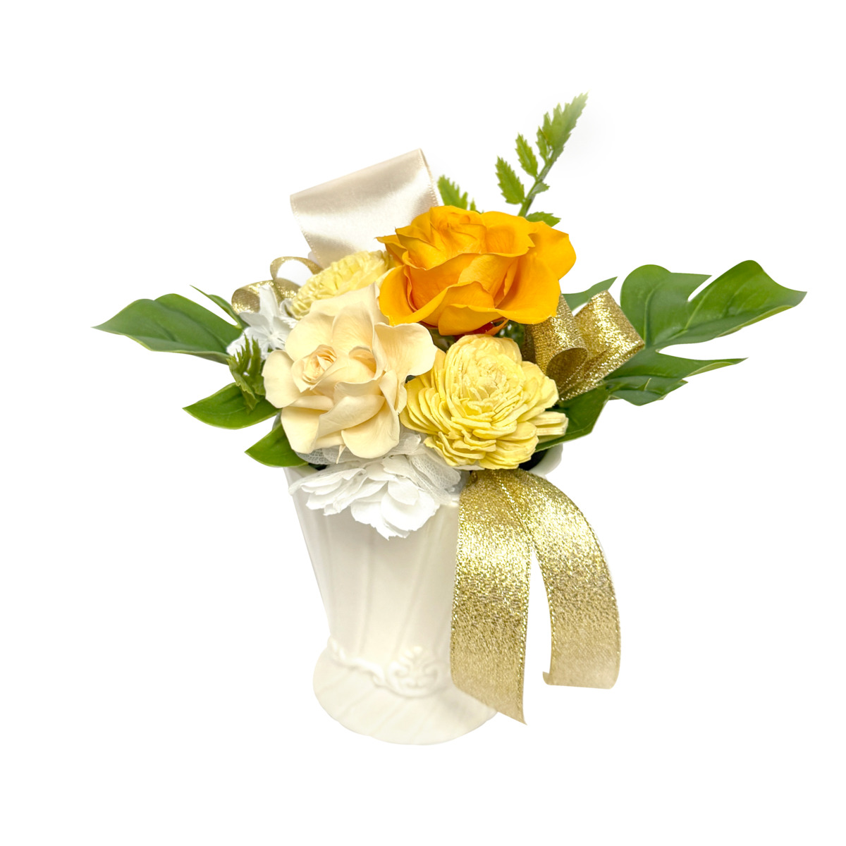 ギフトアレンジメント　プラージュ　オレンジ