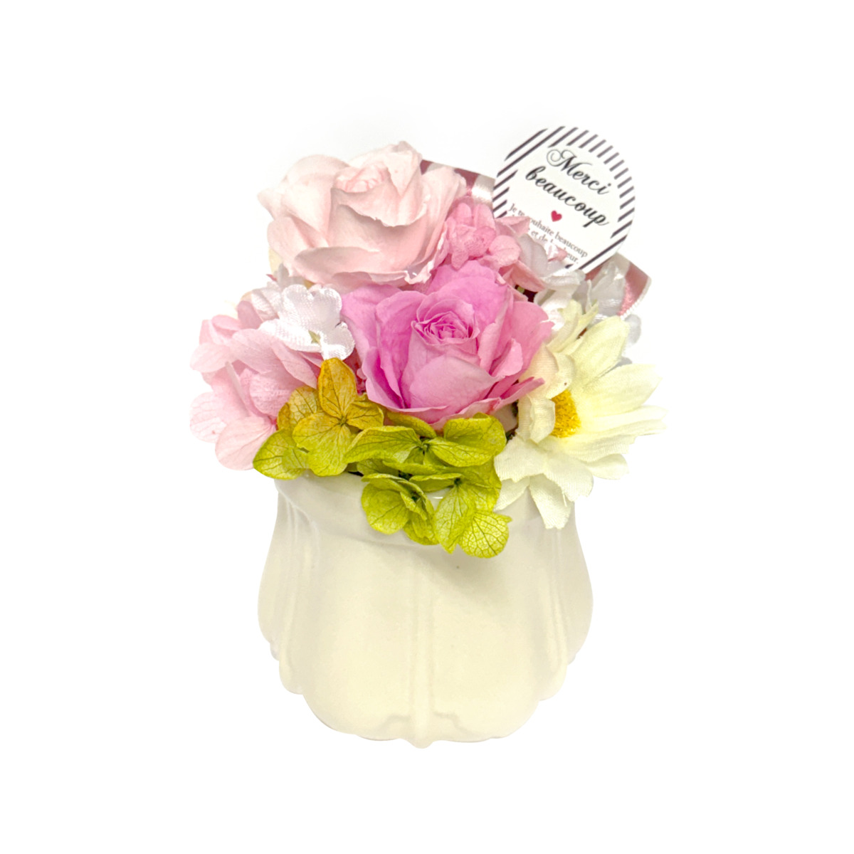 プリザーブドアレンジメント　パルフェ　レッド