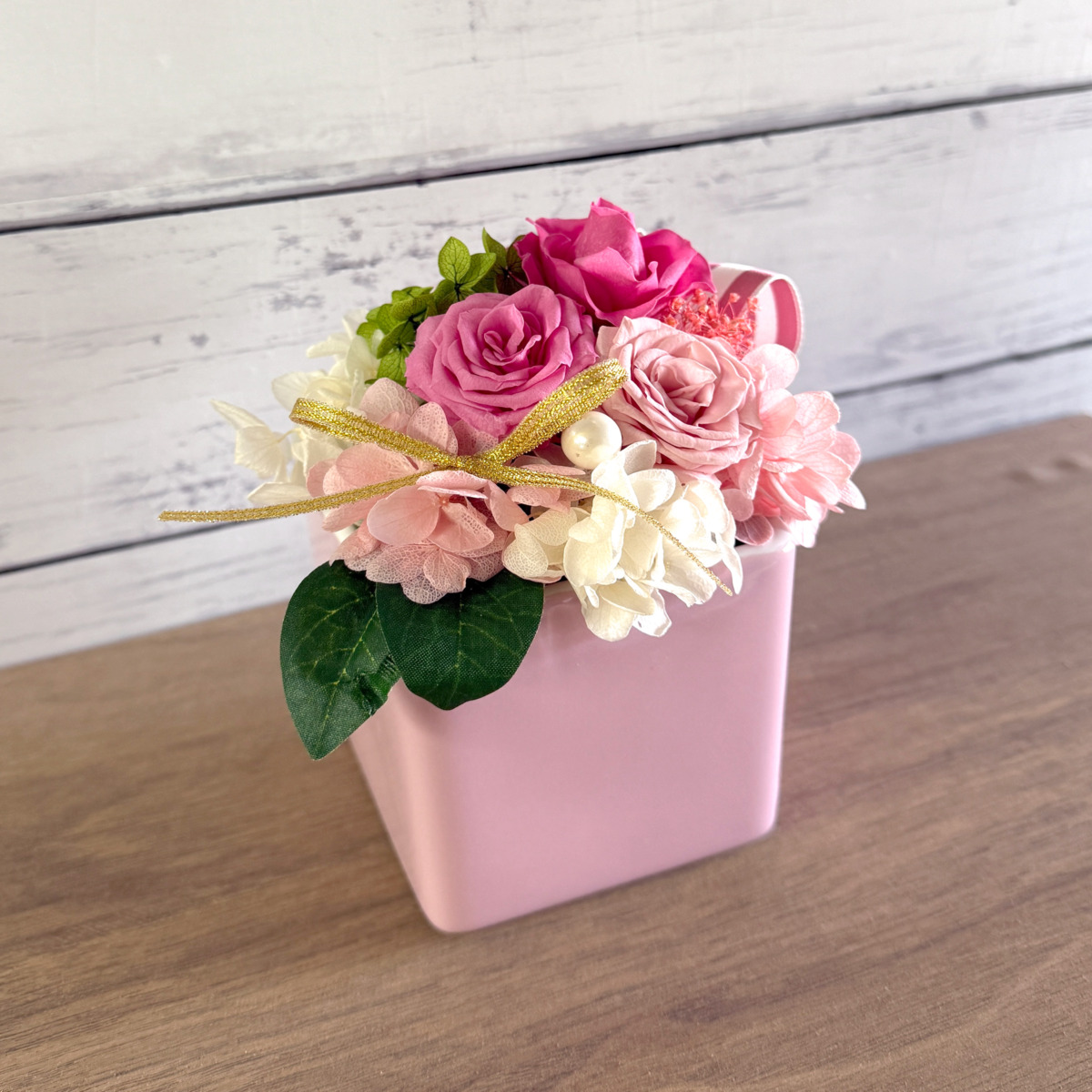 ギフトアレンジメント　エクラン　ピンク